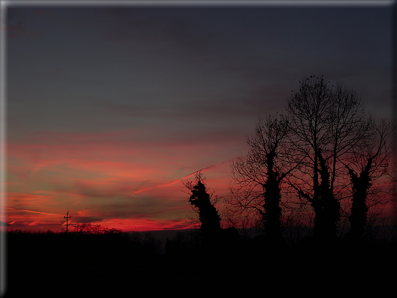 foto Alba e tramonto a Rossano Veneto